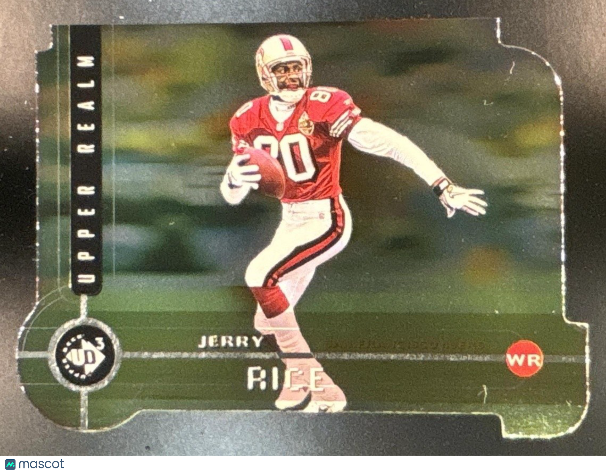 1998 Upper Deck UD3 Jerry Rice Die Cuts /1000 #170 San Francisco 49ers