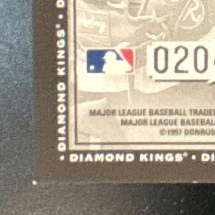 1998 Donruss Mike Piazza Diamond Kings /10000 #17 Los Angeles Dodgers