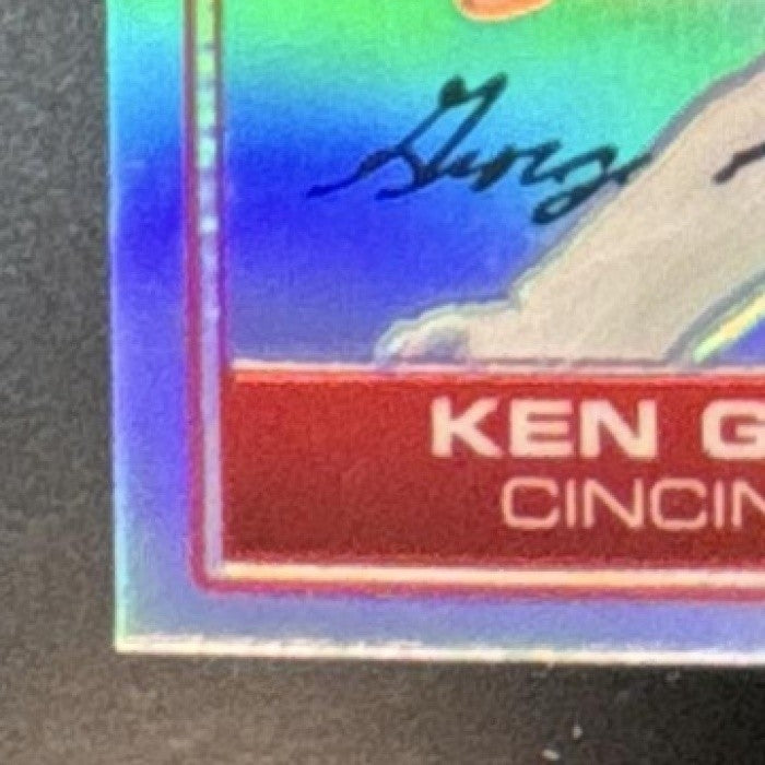 2006 Bowman Chrome Ken Griffey Jr. Refractor #81 Cincinnati Reds
