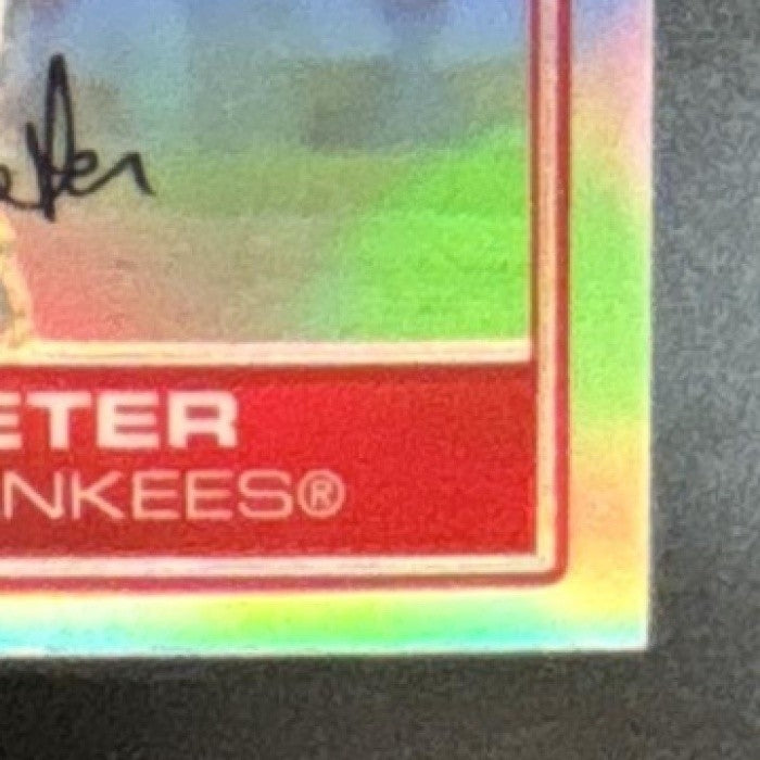 2006 Bowman Chrome Derek Jeter Refractor #65 Yankees