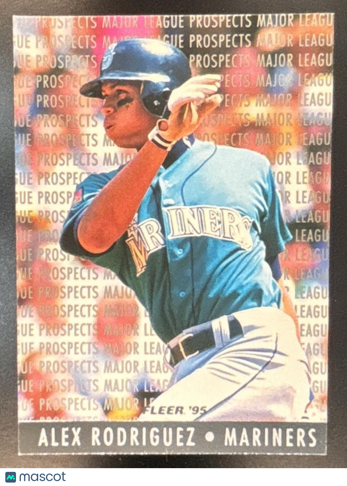 1995 Fleer Alex Rodriguez Major League Prospects #10 RC Seattle Mariners