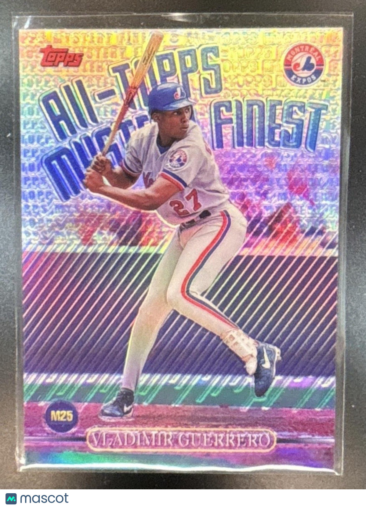 1999 Topps Vladimir Guerrero All Mystery Finest Refractor #M25 Montreal Expos
