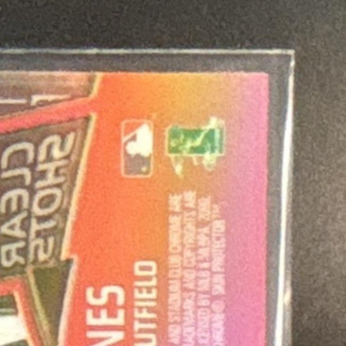 2000 Topps Stadium Club Chrome Andruw Jones Clear Shots Refractor #CS6 Braves