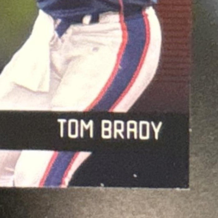 2005 Playoff Honors Tom Brady Game Day Foil /250 #GD-4 New England Patriots