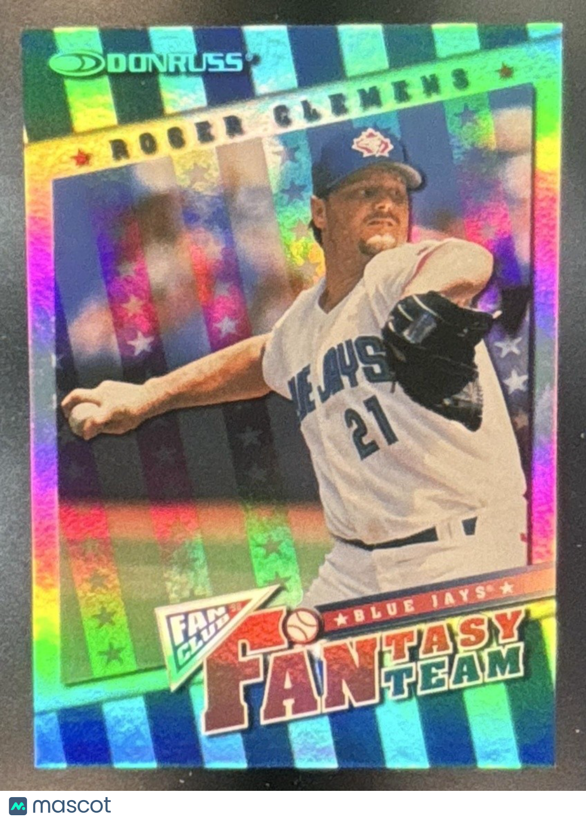 1998 Donruss Roger Clemens FANtasy Team 568/4000 #17 Toronto Blue Jays