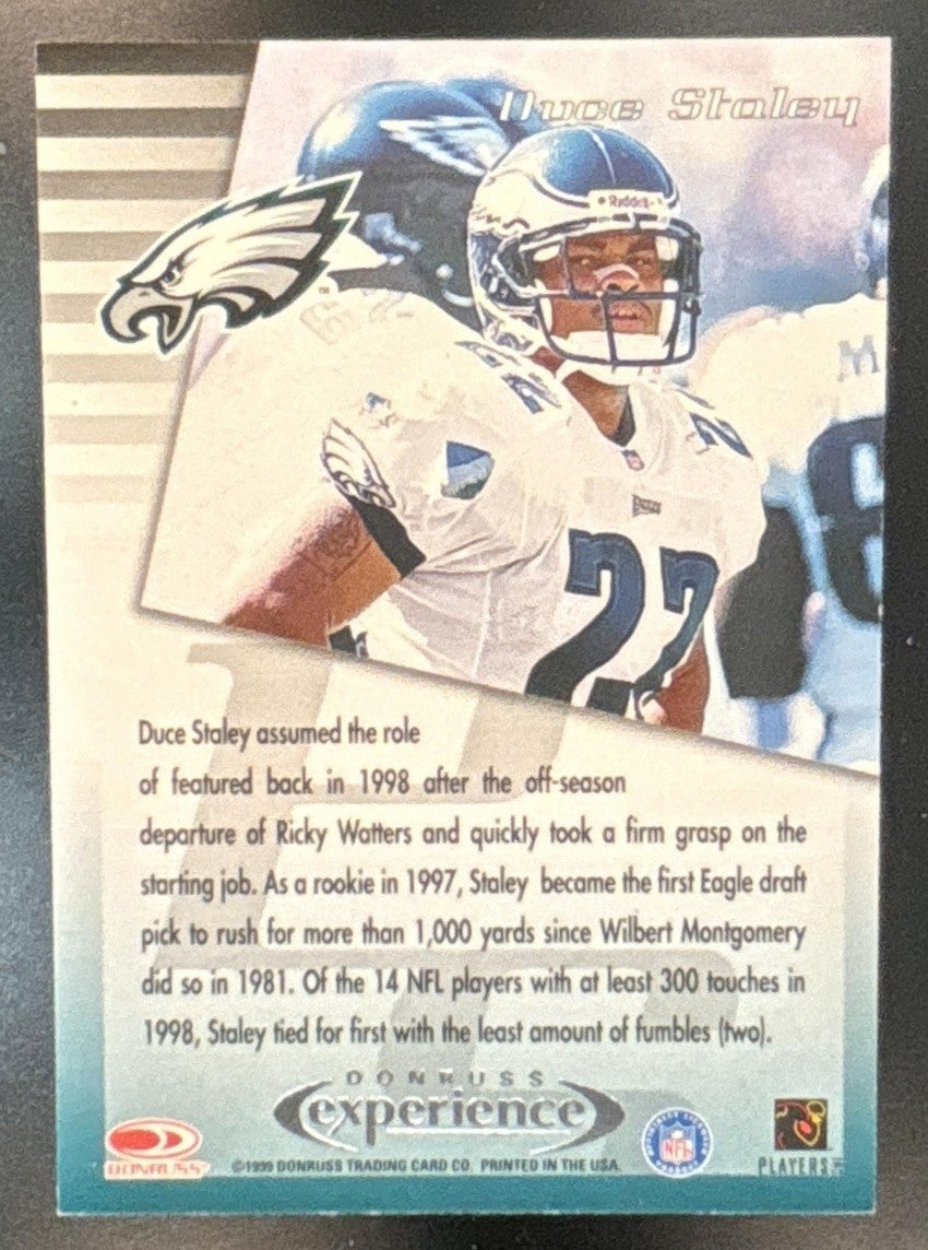 1999 Donruss Duce Staley Private Signings #NNO Auto San Francisco 49ers