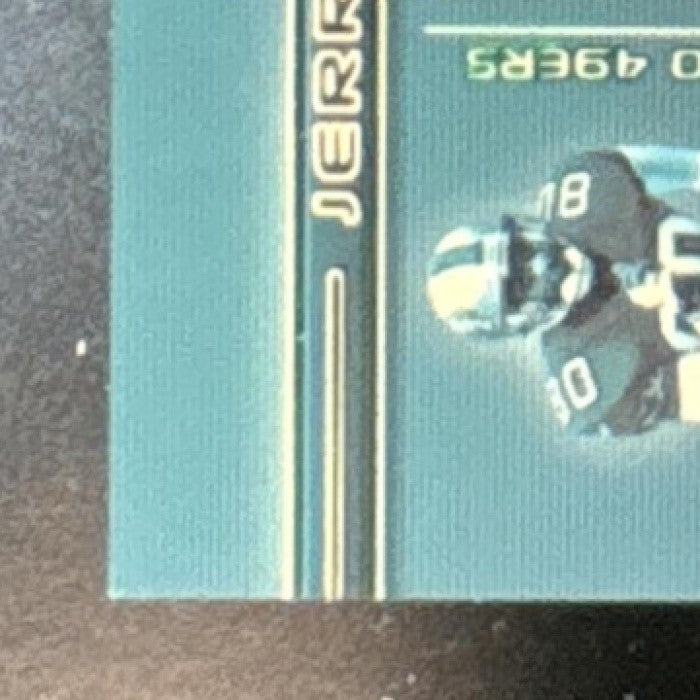 1999 Pacific Aurora Jerry Rice Styrotechs #16 San Francisco 49ers