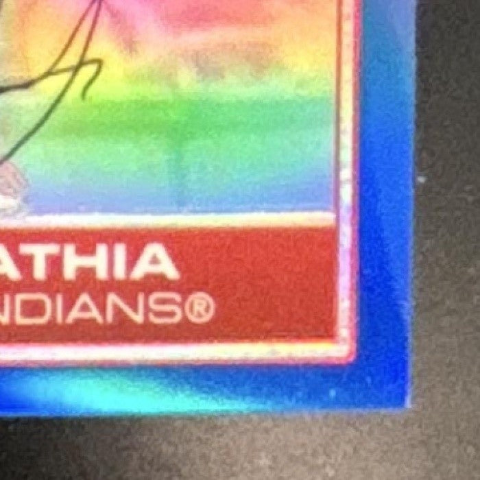 2006 Bowman Chrome CC Sabathia Blue Refractor /150 #26 Cleveland Indians