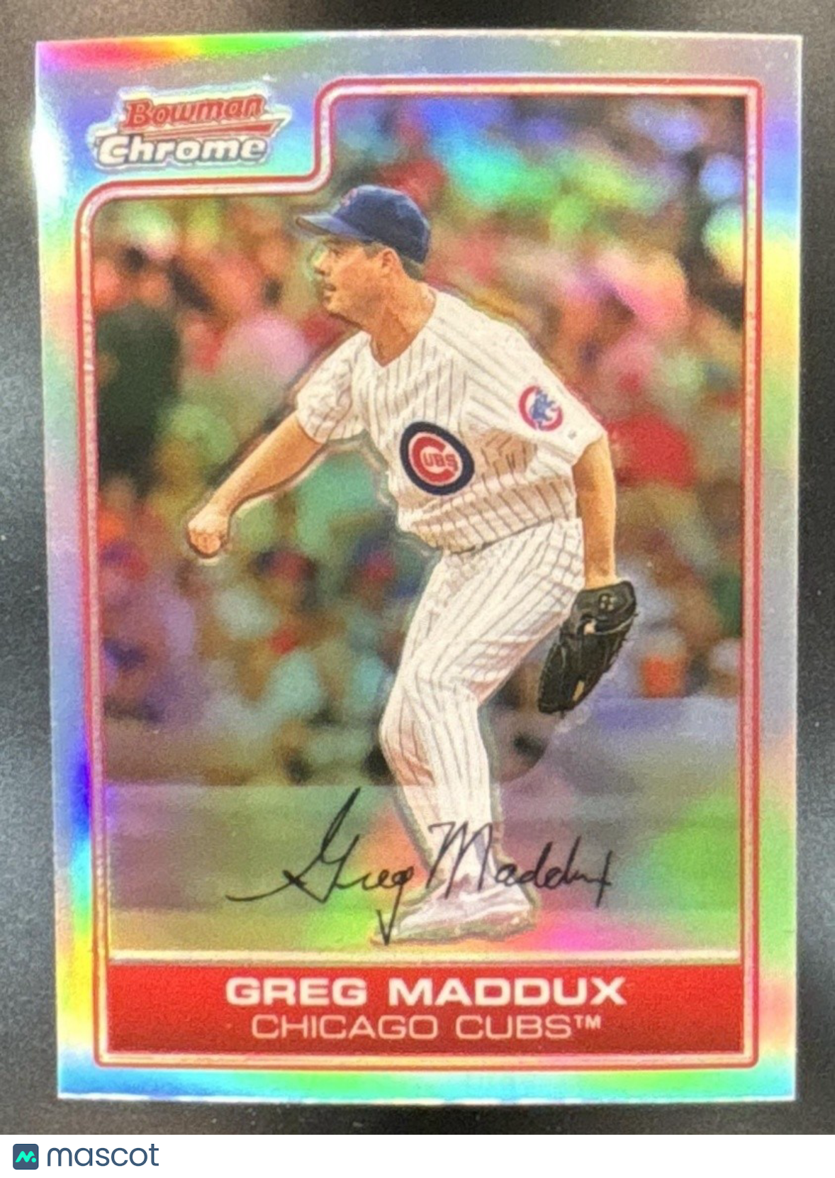 2006 Bowman Chrome Greg Maddux Refractor #66 Cubs