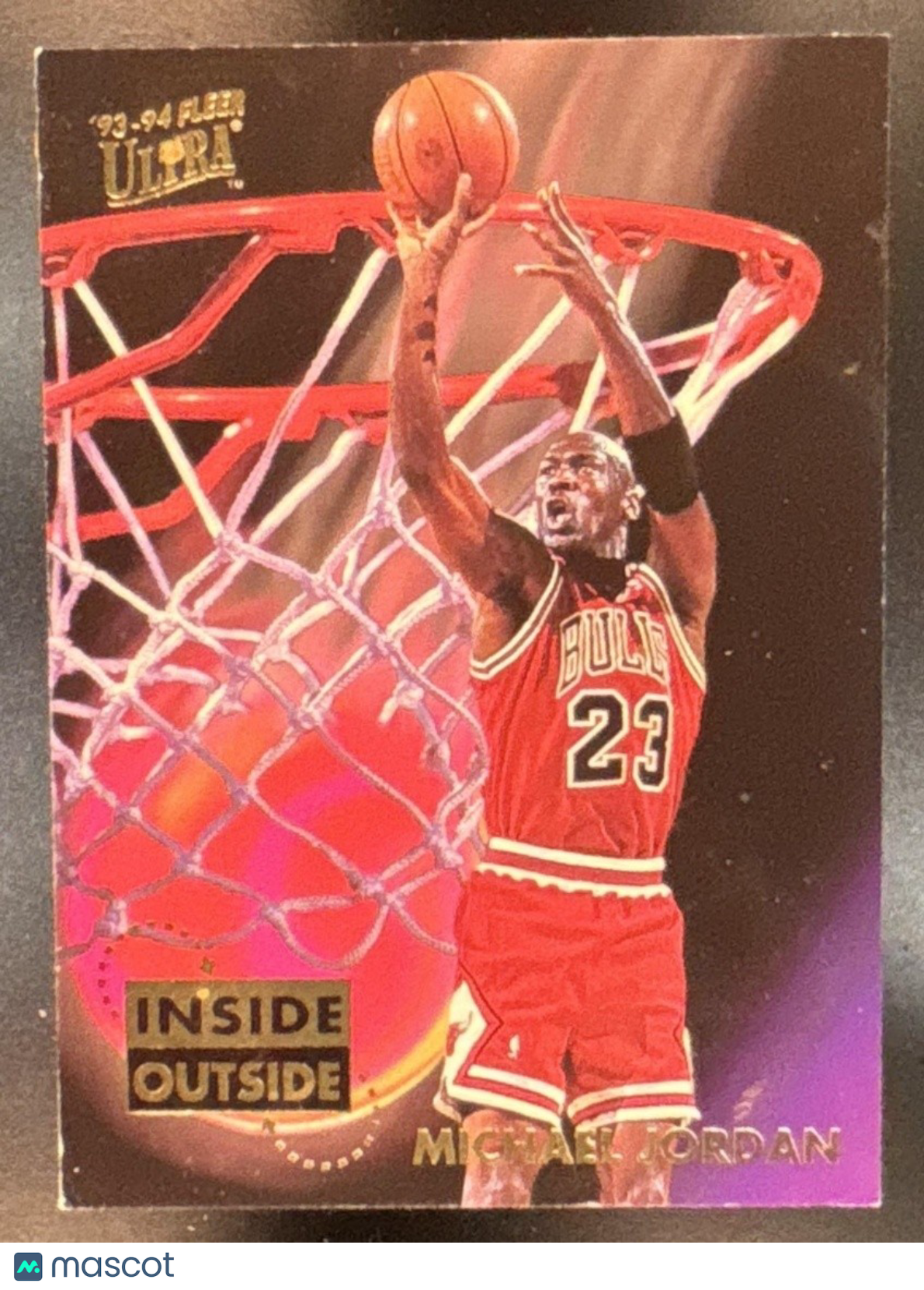 1993-94 Fleer Ultra Michael Jordan Inside Outside #4 Chicago Bulls