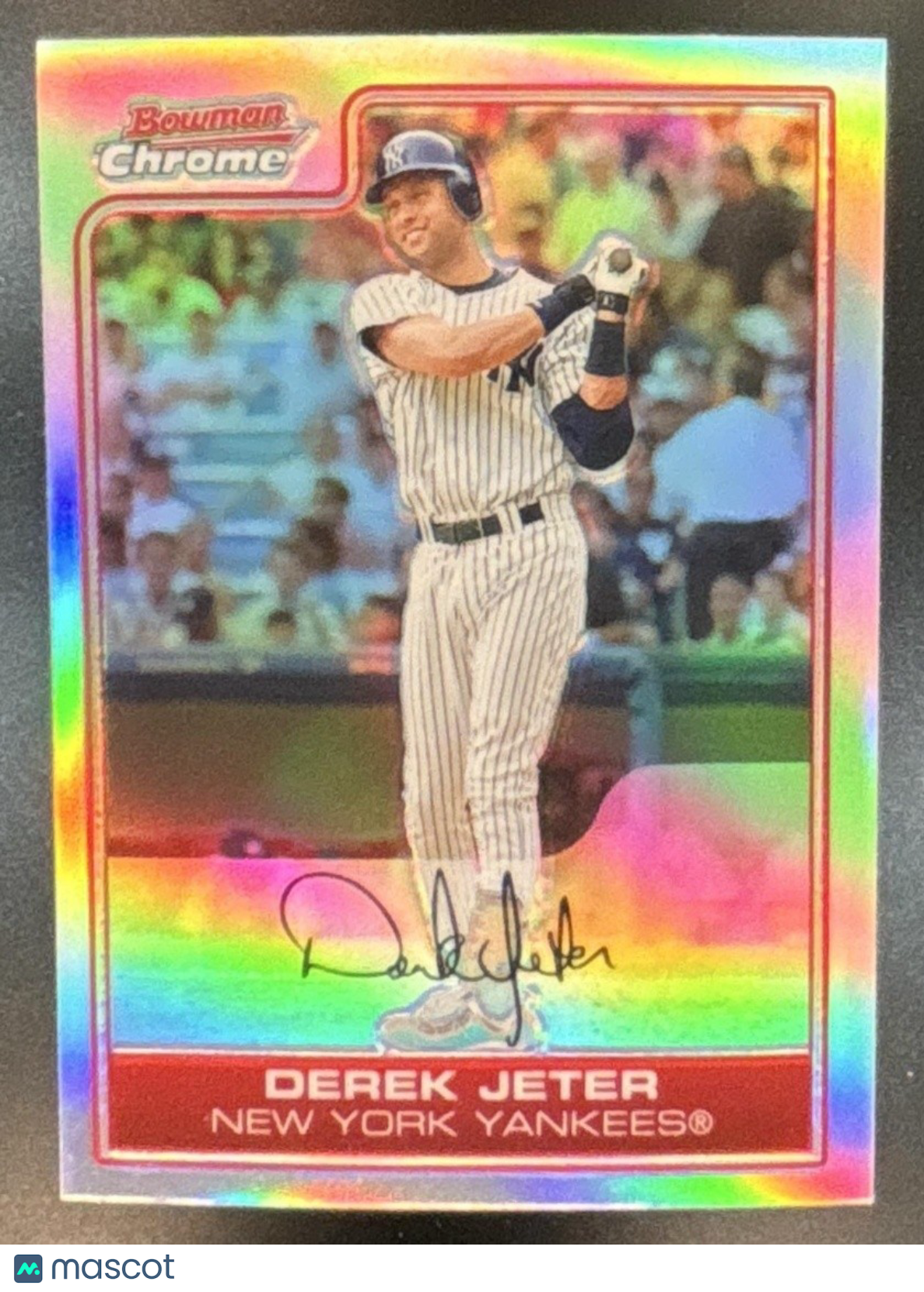 2006 Bowman Chrome Derek Jeter Refractor #65