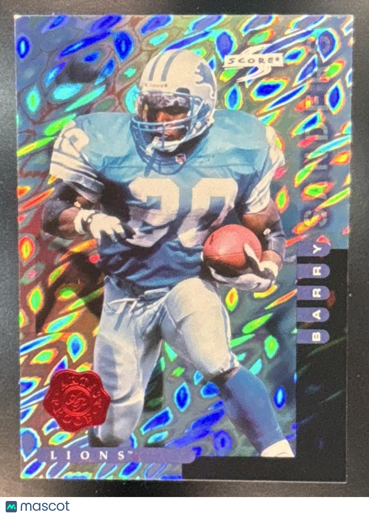1998 Score Barry Sanders Artist's Proofs #PP51 Detroit Lions