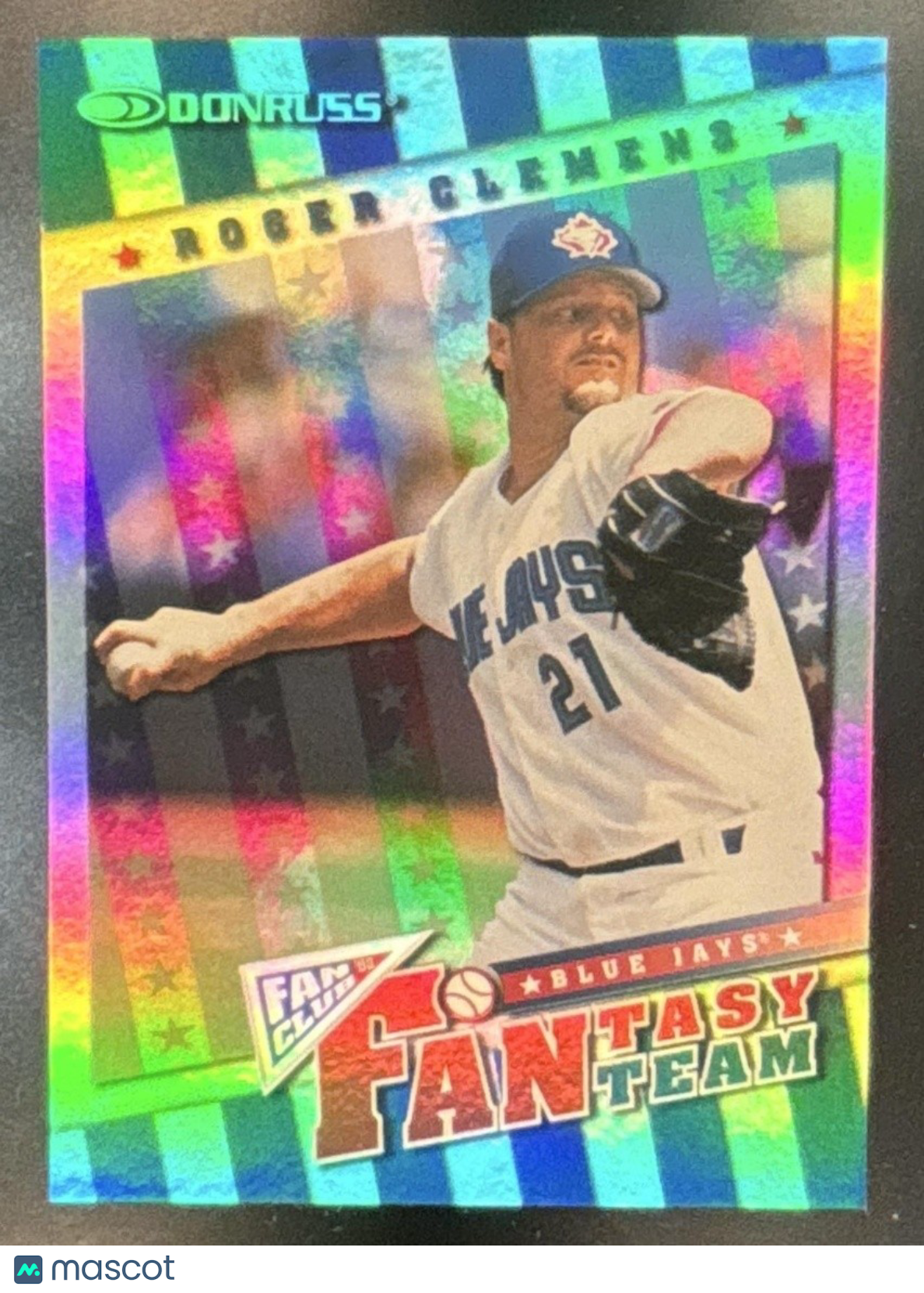 1998 Donruss Roger Clemens FANtasy Team /4000 #17 Blue Jays