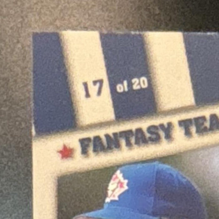 1998 Donruss Roger Clemens FANtasy Team /4000 #17 Blue Jays