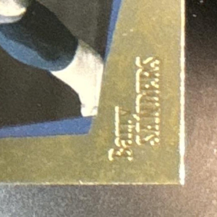 1996 Upper Deck Collector's Choice Barry Sanders MVPs Gold #M16 Detroit Lions