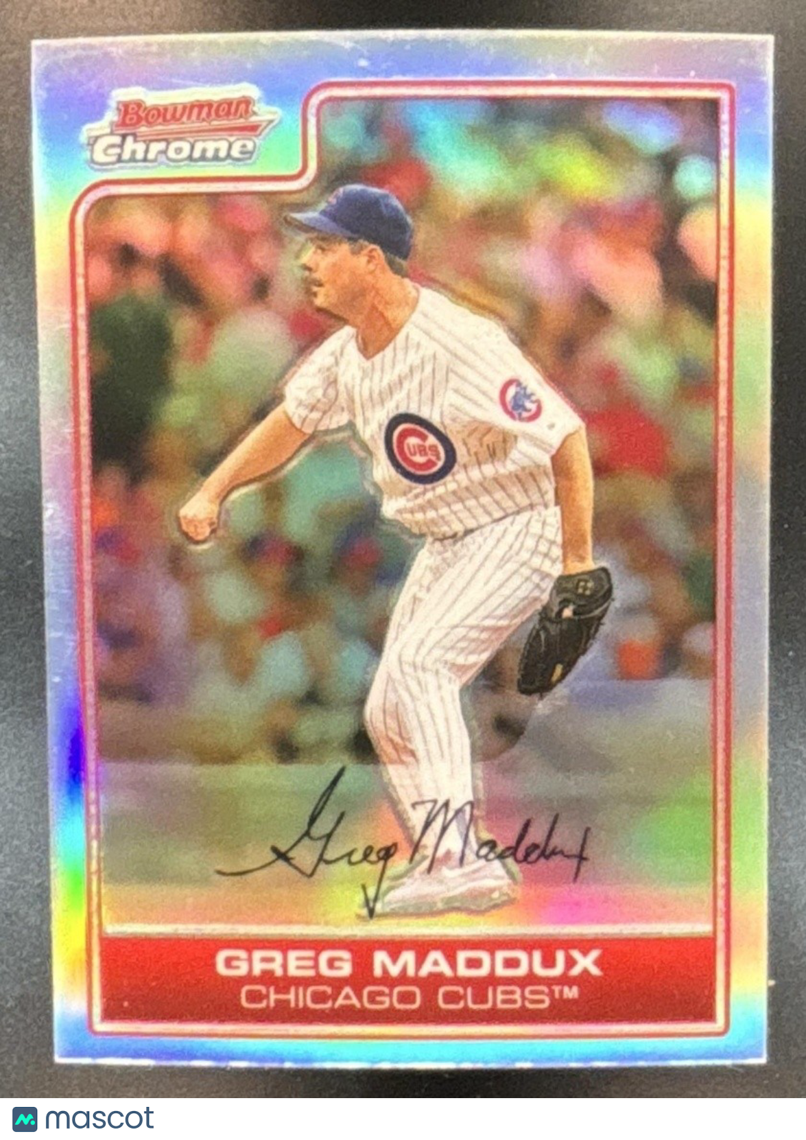 2006 Bowman Chrome Greg Maddux Refractor #66 Chicago Cubs