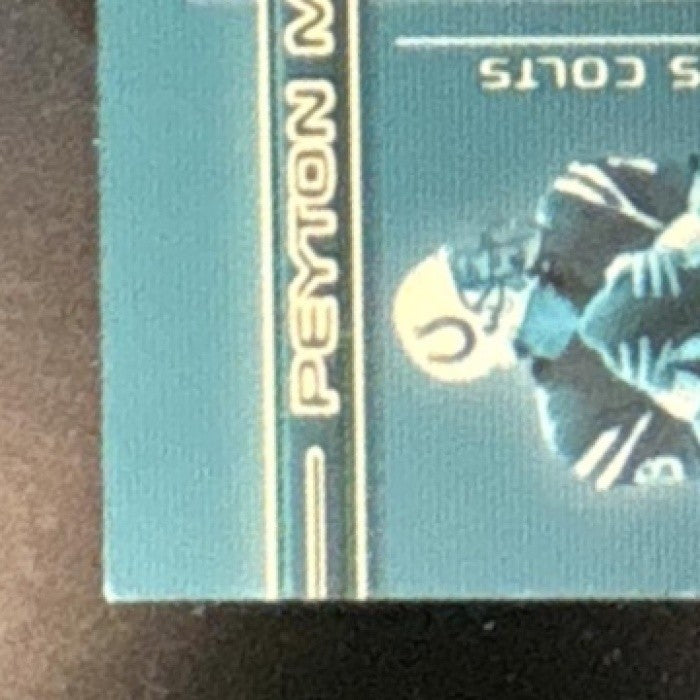 1999 Pacific Aurora Peyton Manning Styrotechs #9 Indianapolis Colts