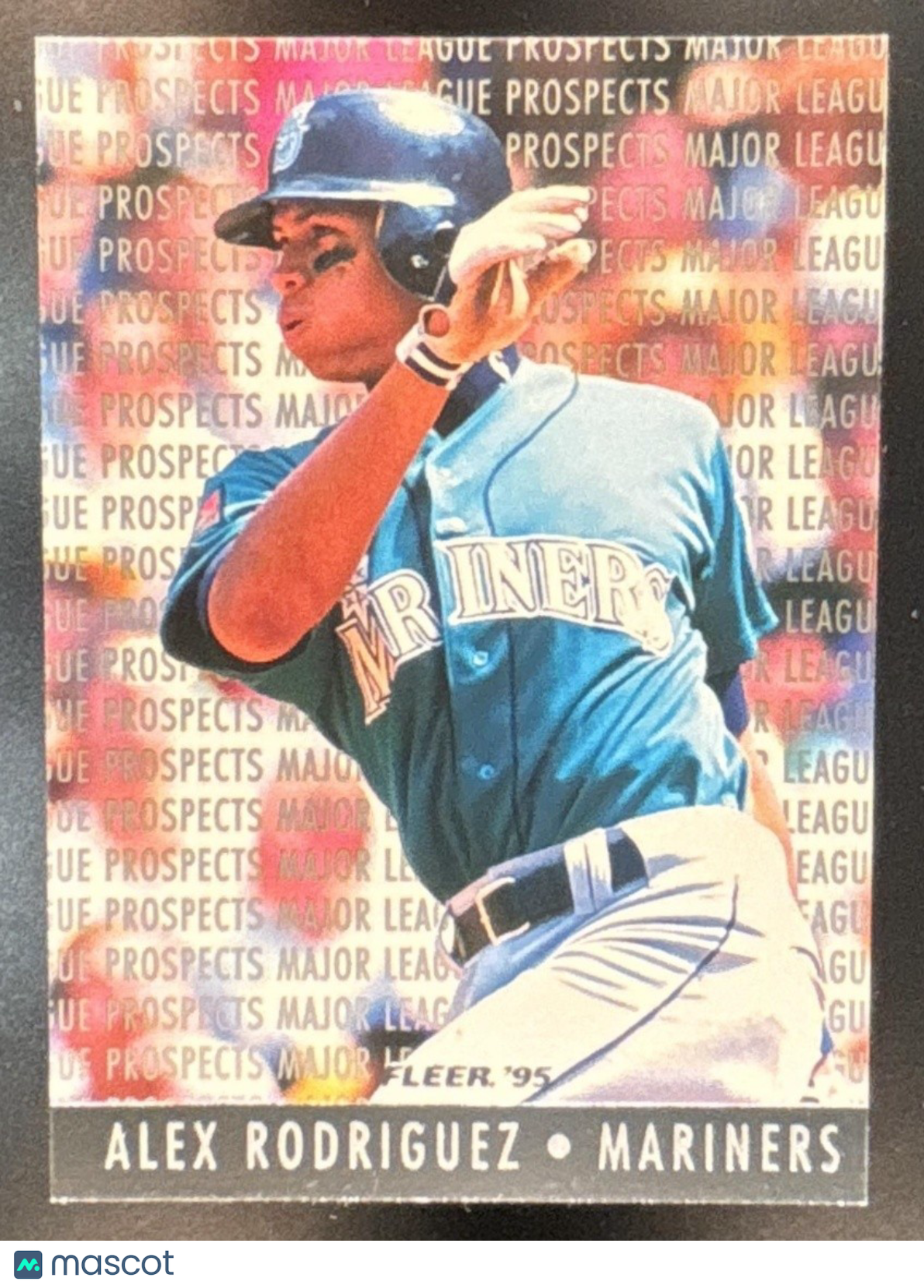 1995 Fleer Alex Rodriguez Major League Prospects #10 RC Seattle Mariners