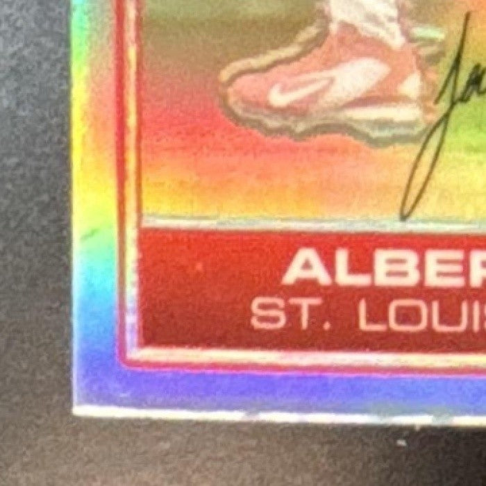 2006 Bowman Chrome Albert Pujols Refractor #25 Cardinals