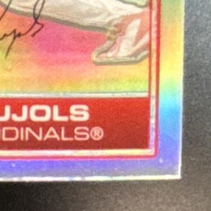 2006 Bowman Chrome Albert Pujols Refractor #25 Cardinals
