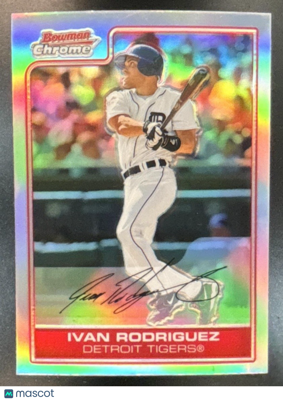 2006 Bowman Chrome Ivan Rodriguez Refractor #62 Tigers