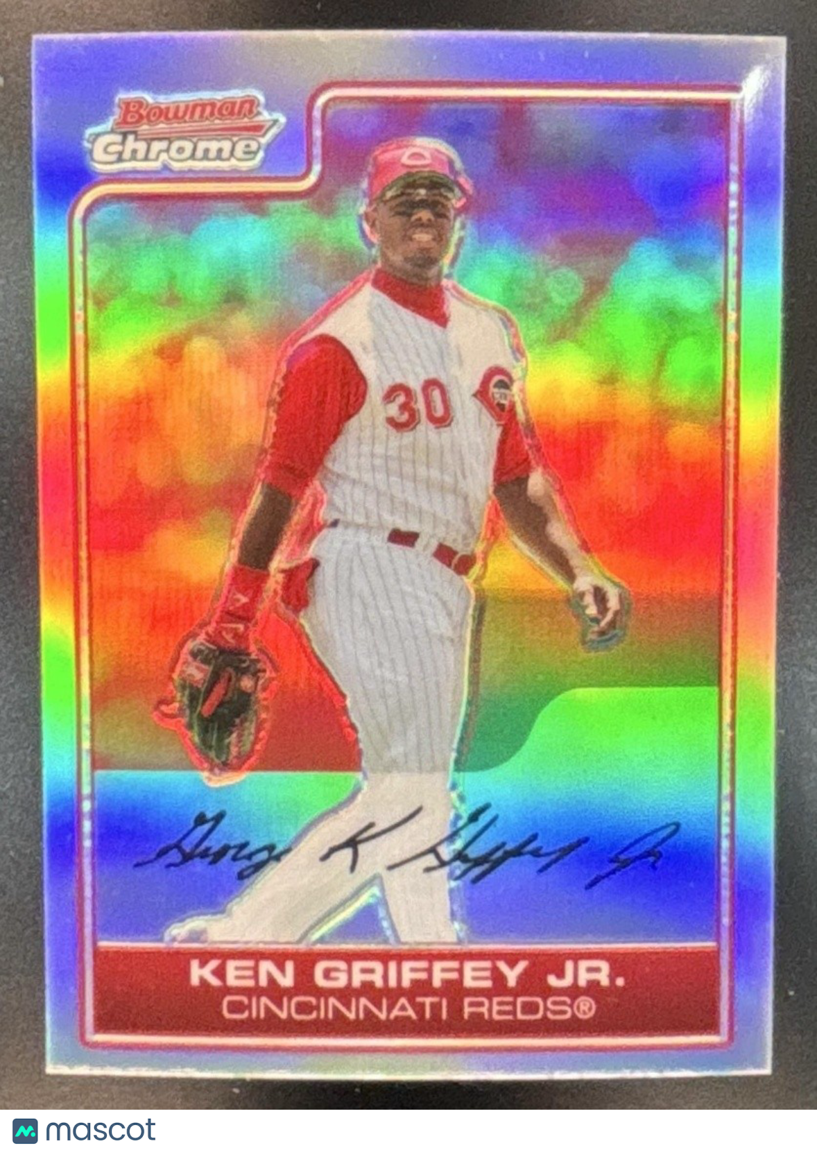 2006 Bowman Chrome Ken Griffey Jr. Refractor #81 Reds