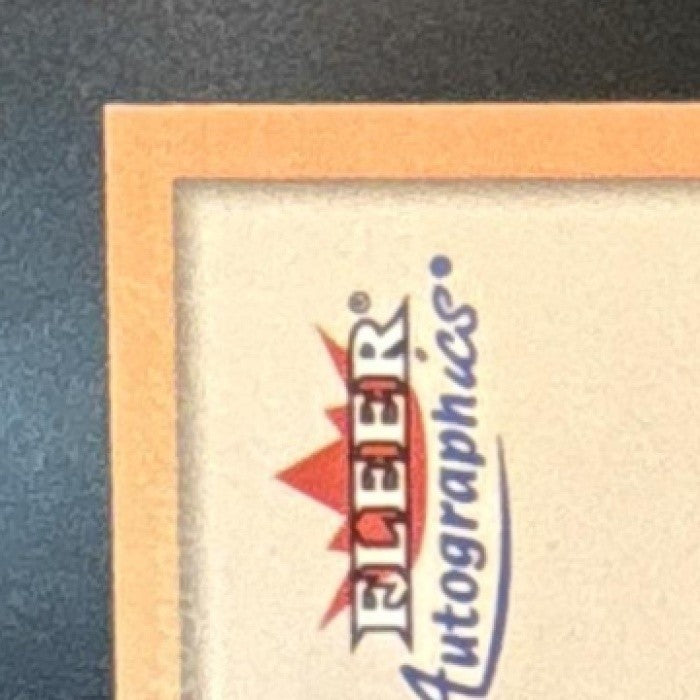 2000 Fleer Tradition Rod Smith Autographics #NNO Auto Tennessee Titans