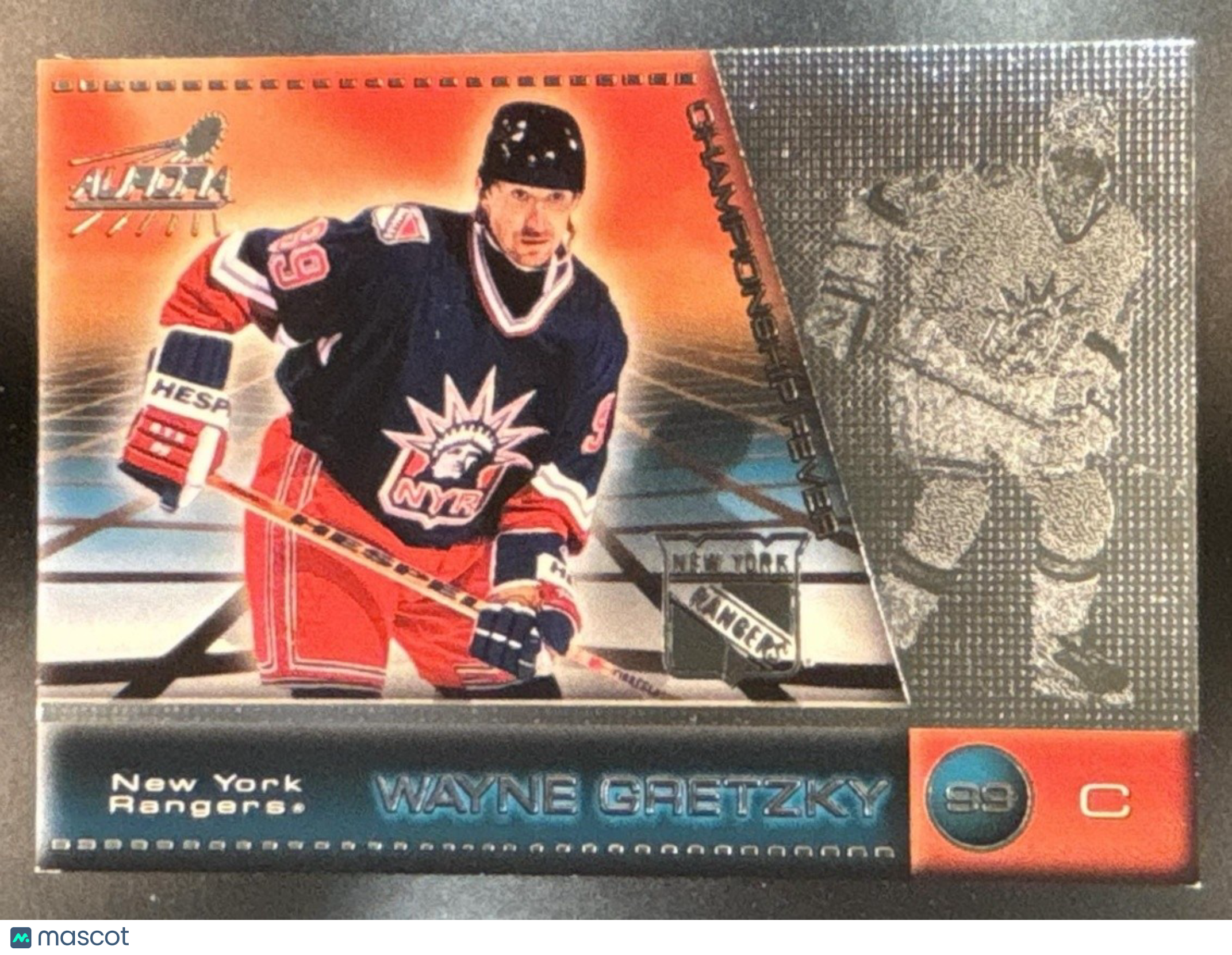 1998-99 Pacific Aurora Wayne Gretzky Championship Fever Silver /250 #30 Rangers