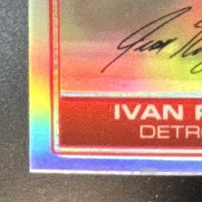 2006 Bowman Chrome Ivan Rodriguez Refractor #62
