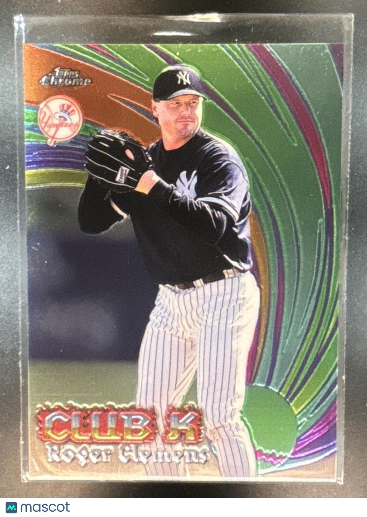 1999 Topps Chrome Roger Clemens All Etch #AE25 New York Yankees