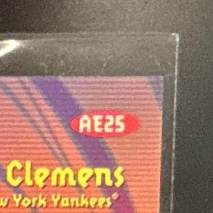 1999 Topps Chrome Roger Clemens All Etch #AE25 New York Yankees