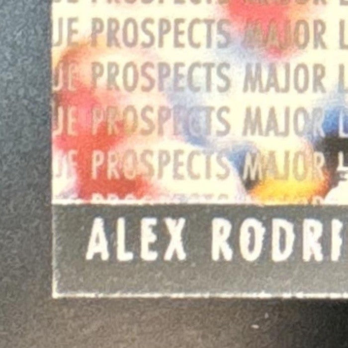 1995 Fleer Alex Rodriguez Major League Prospects #10 RC Seattle Mariners
