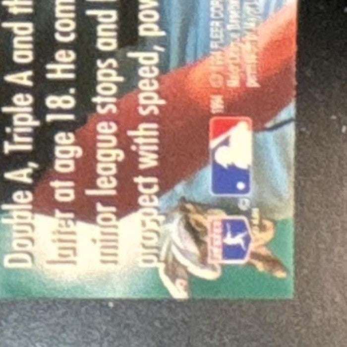1995 Fleer Alex Rodriguez Major League Prospects #10 RC Seattle Mariners