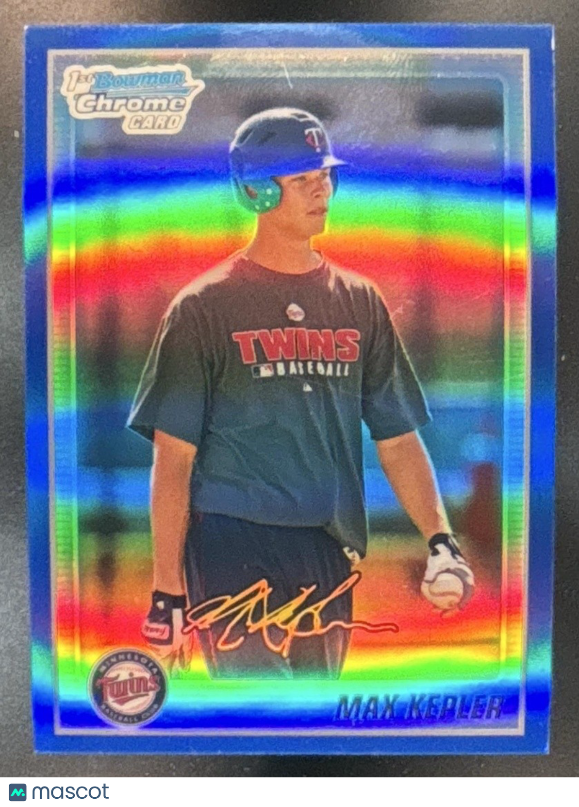 2010 Bowman Chrome Max Kepler Prospects Blue /150 #BCP203 Minnesota Twins