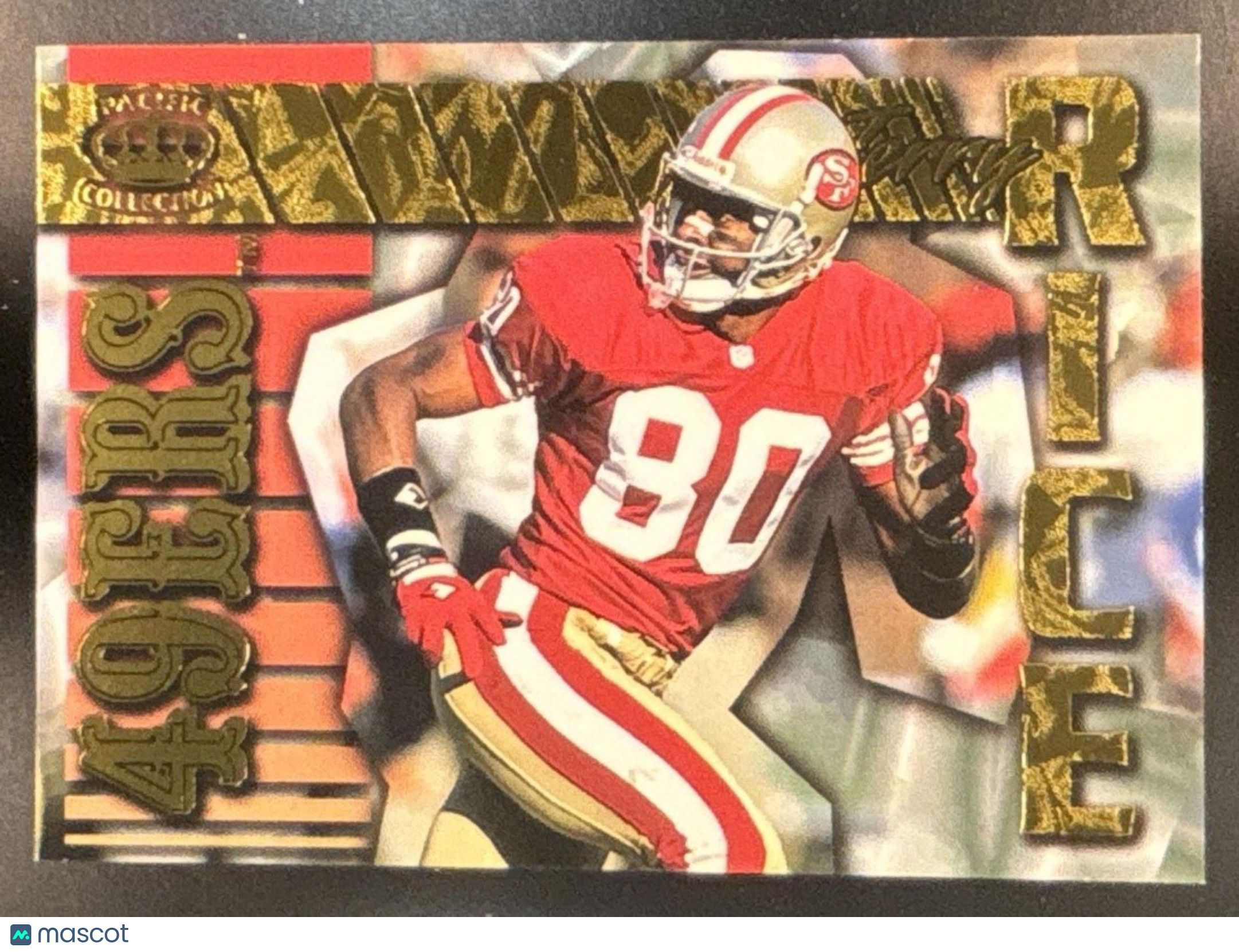 1996 Pacific Dynagon Jerry Rice Gems of the Crown #GC-7 San Francisco 49ers