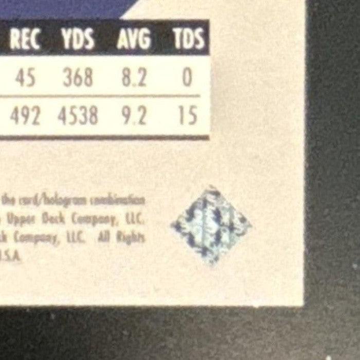 1999 Upper Deck Ovation Walter Payton Center Stage #CS9 Chicago Bears