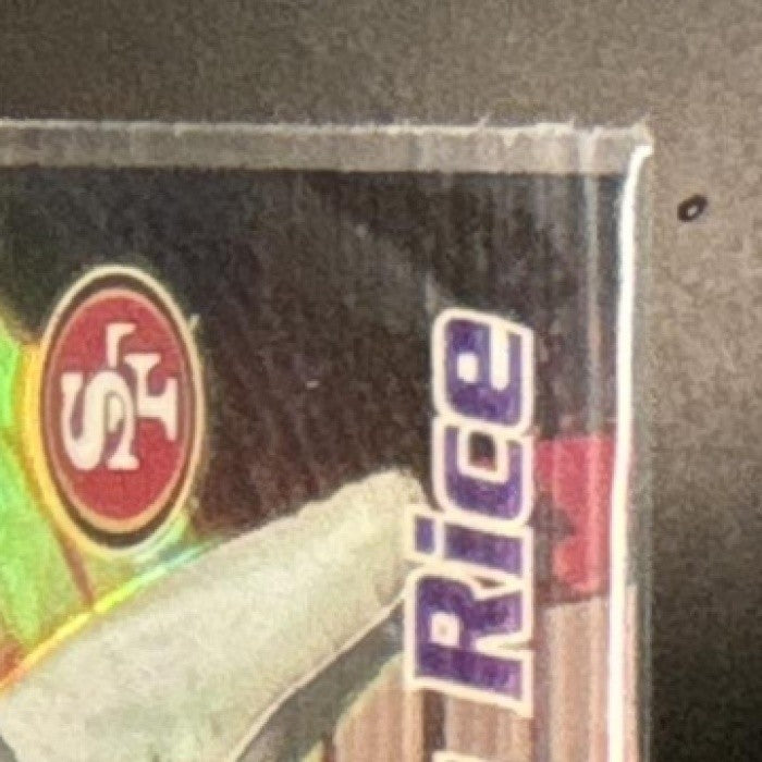 1997 Topps Chrome Jerry Rice Season's Best Refractor #21 San Francisco 49ers