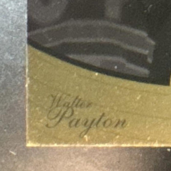 1999 Upper Deck Ovation Walter Payton Center Stage Chicago Bears