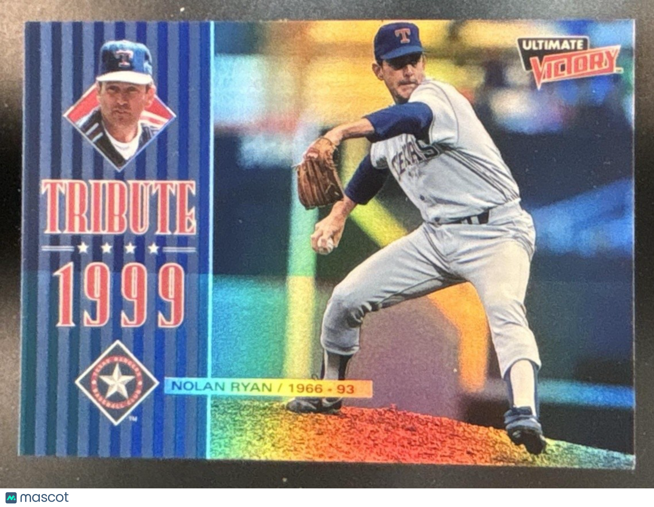 1999 Upper Deck Ultimate Victory Nolan Ryan Tribute #T1 Texas Rangers