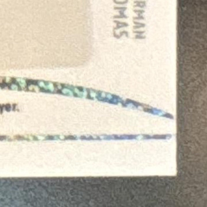 2025 Leaf ITG HEX Auto Marino Montana Favre Em Smith Sanders Th Thomas Glitter/7