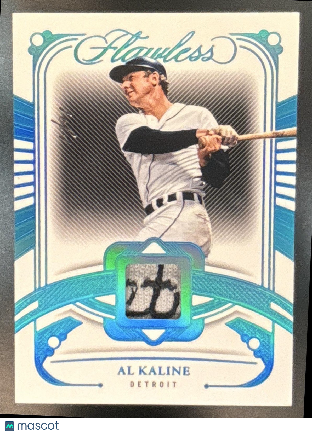 2024 Panini Flawless Al Kaline Legendary Memorabilia GAME USED 1/1 Tigers