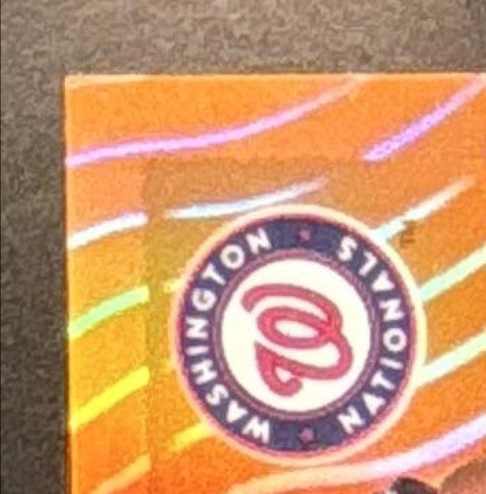 2025 Topps Chrome Platinum Anniversary James Wood Orange Vibrations /25 #367 RC