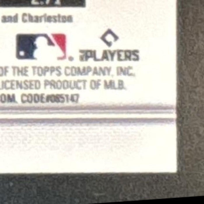 2024 Bowman Chrome Yoniel Curet Auto Orange Lava /25 1st Prospect Tampa Bay Rays