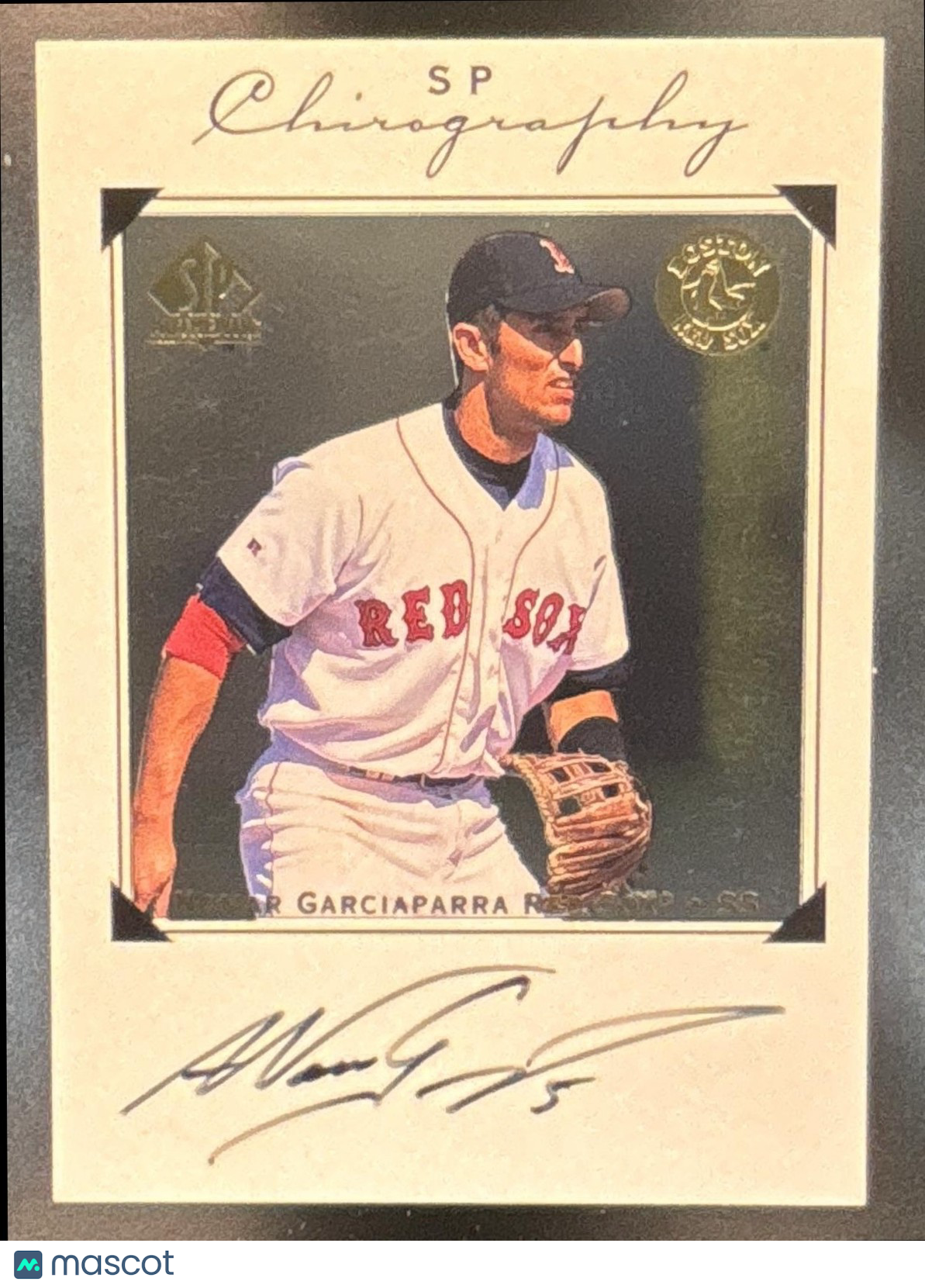 1998 SP Authentic Nomar Garciaparra Chirography #NG Auto Boston Red Sox