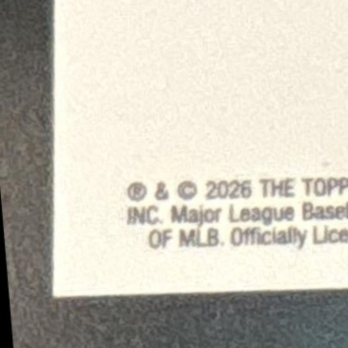 2026 Topps Chrome Collection Brent Rooker Auto /25 #65 Athletics