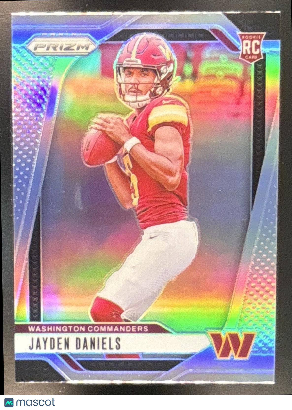 2024 Panini Prizm Jayden Daniels Silver #347 RC Washington Commanders