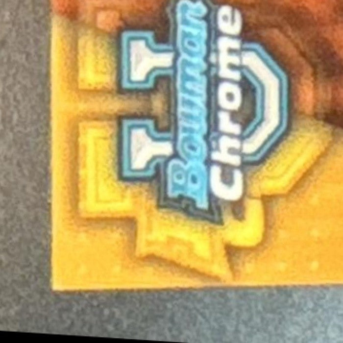 2023 Bowman University Chrome Makai Lemon Orange Refractor /25 #160 USC Trojans
