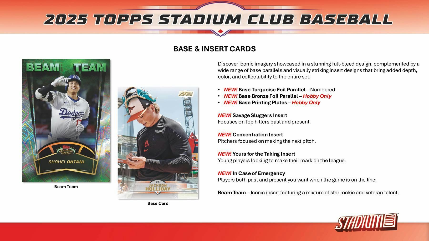 2025 Topps Stadium Club Baseball Hobby Box (1 Auto) - MLB Hobby Box