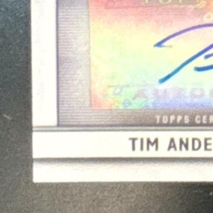 2020 Topps Tim Anderson Baseball Stars Auto #BSA-TA Chicago White Sox