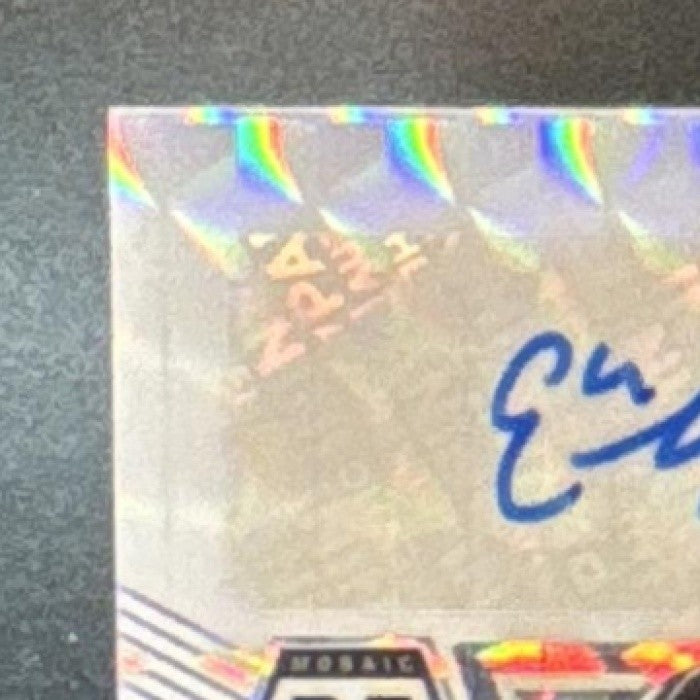 2021 Panini Mosaic Elijah Molden Rookie Auto Mosaic #RA-95 RC Tennessee Titans